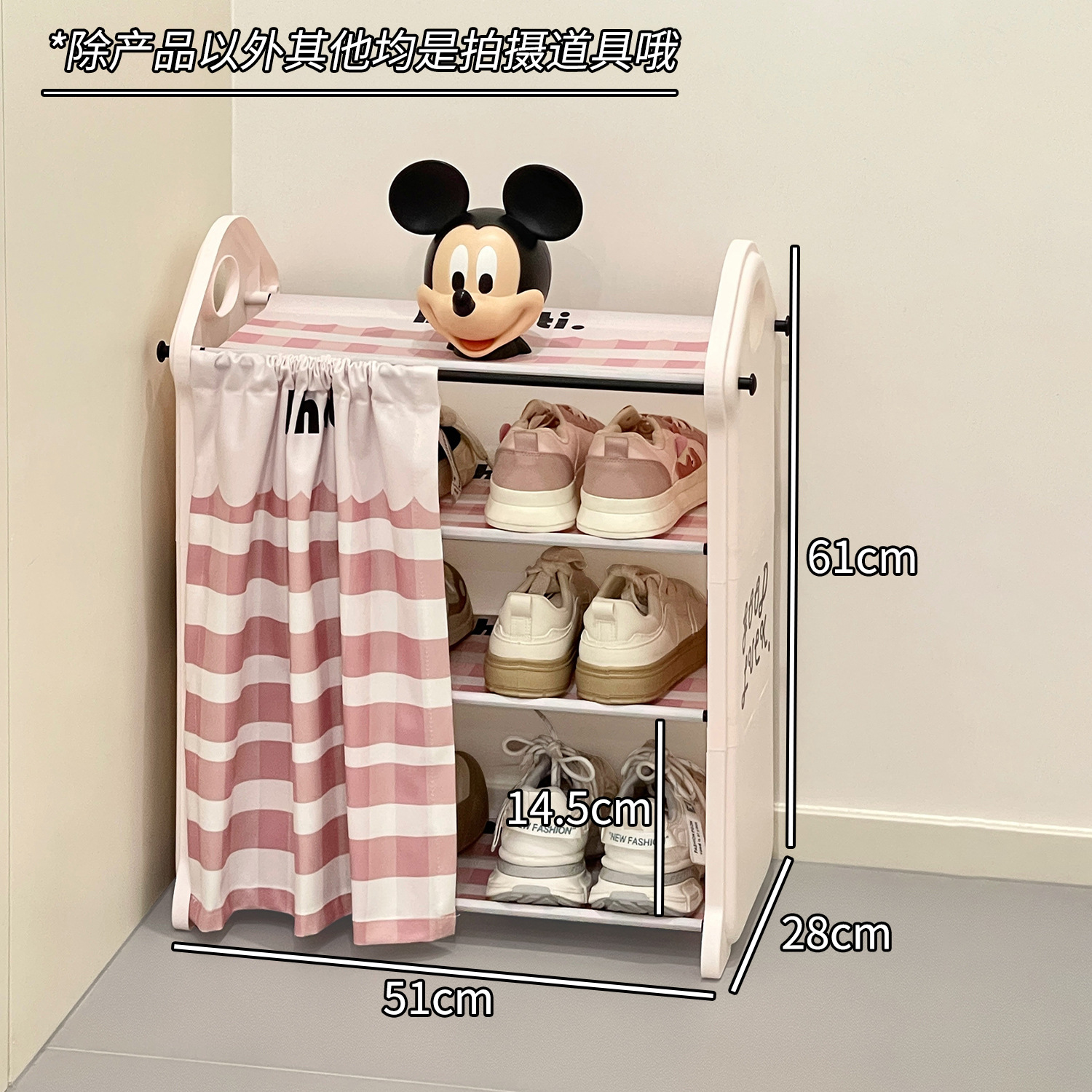 Zapatero simple puerta del hogar estante de zapatos de ahorro de espacio interior de varios pisos estante de almacenamiento de alquiler de dormitorio estante de zapatos