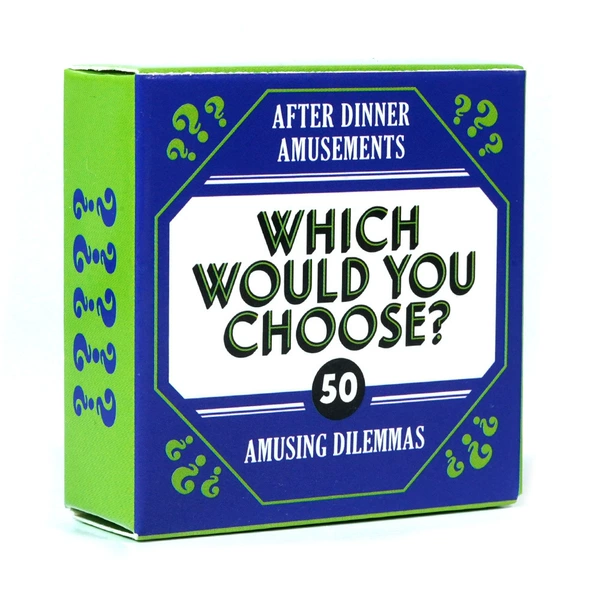 Which would you choose? Which one would you choose?