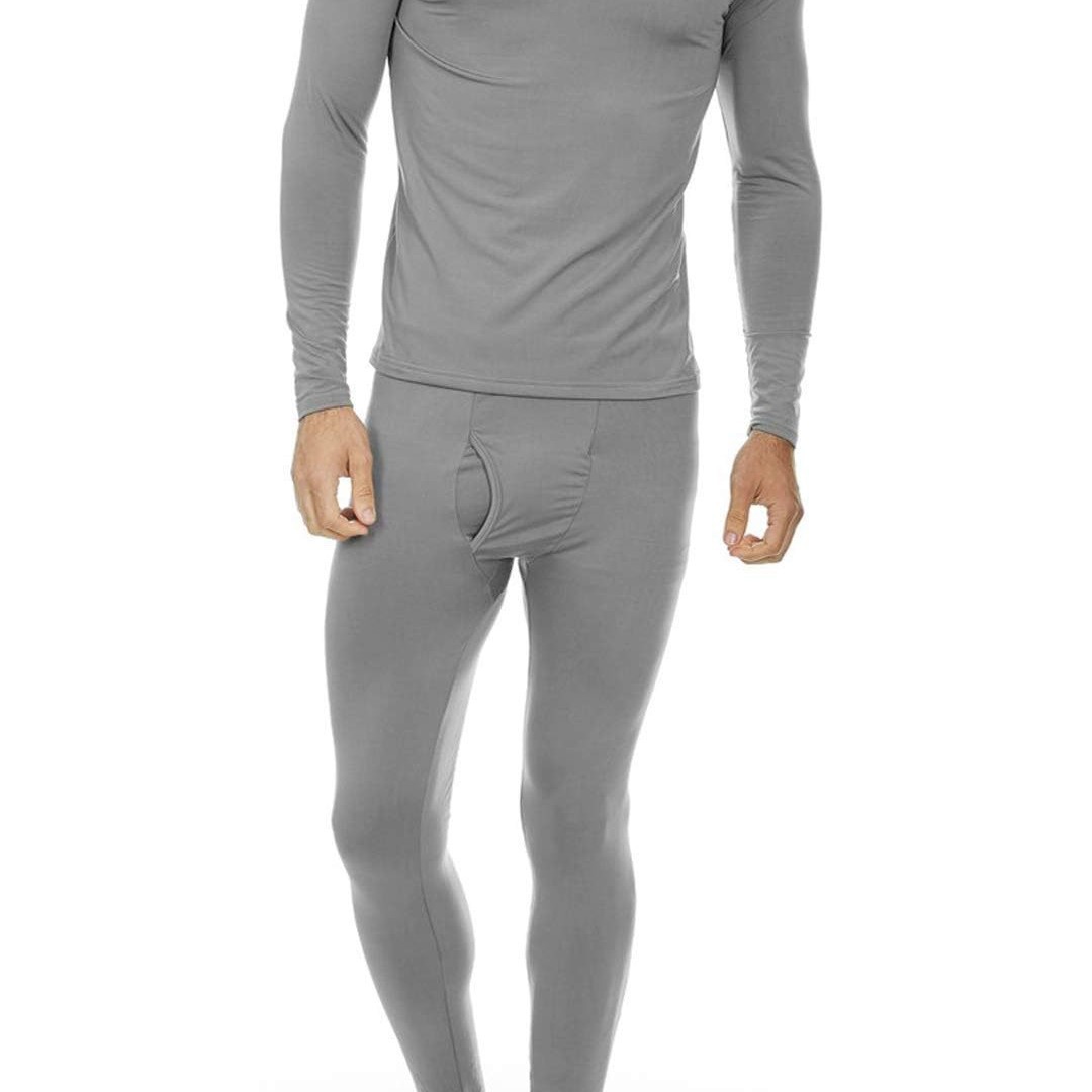Amazon ropa de otoño de los hombres pantalones largos de ropa interior térmica de los hombres traje de primavera y otoño de color sólido apretado ropa de fondo