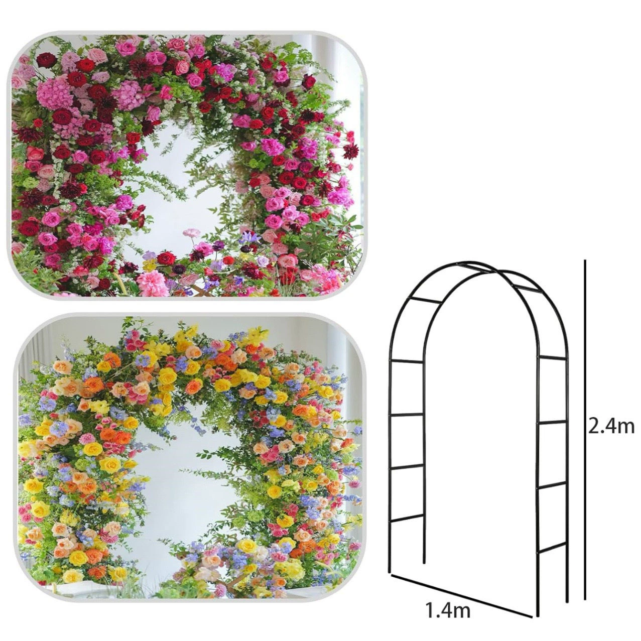 Арка для свадебных мероприятий, декоративные элементы для оформления, фон для фотосессий, декоративные украшения для приветствия, кронштейны для воздушных шаров