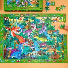 儿童恐龙动物拼图3到6岁以上幼儿开发智力玩具男孩女孩益智拼学海