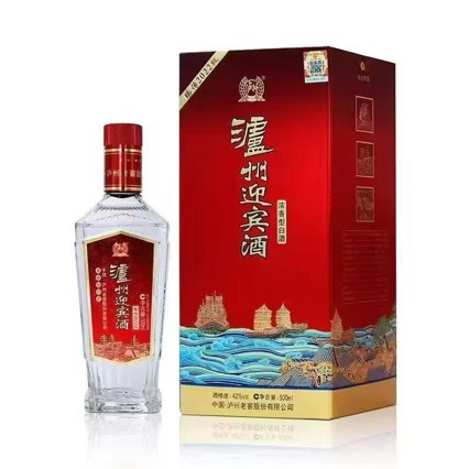 低价白酒批发 四川泸州迎宾酒 42度低度浓香型白酒 商务团购自饮