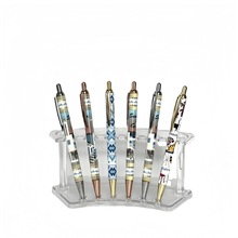 厂家定制签字笔跨境ins按动图案logo印刷宣传礼品圆珠笔