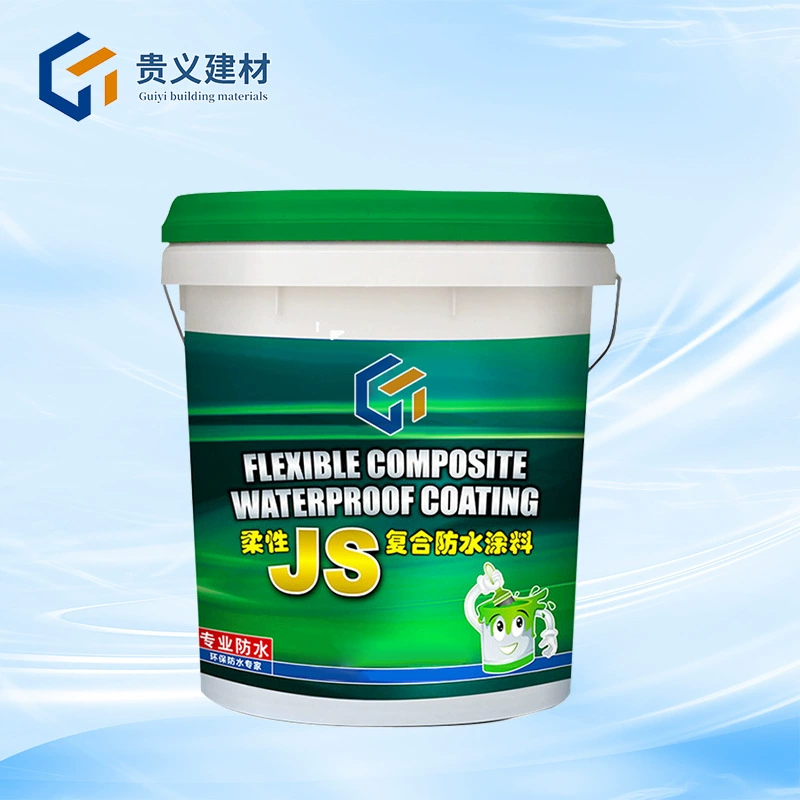 JS водонепроницаемое покрытие гибкое водонепроницаемое покрытие композитное водонепроницаемое покрытие полимерный цемент водонепроницаемое покрытие