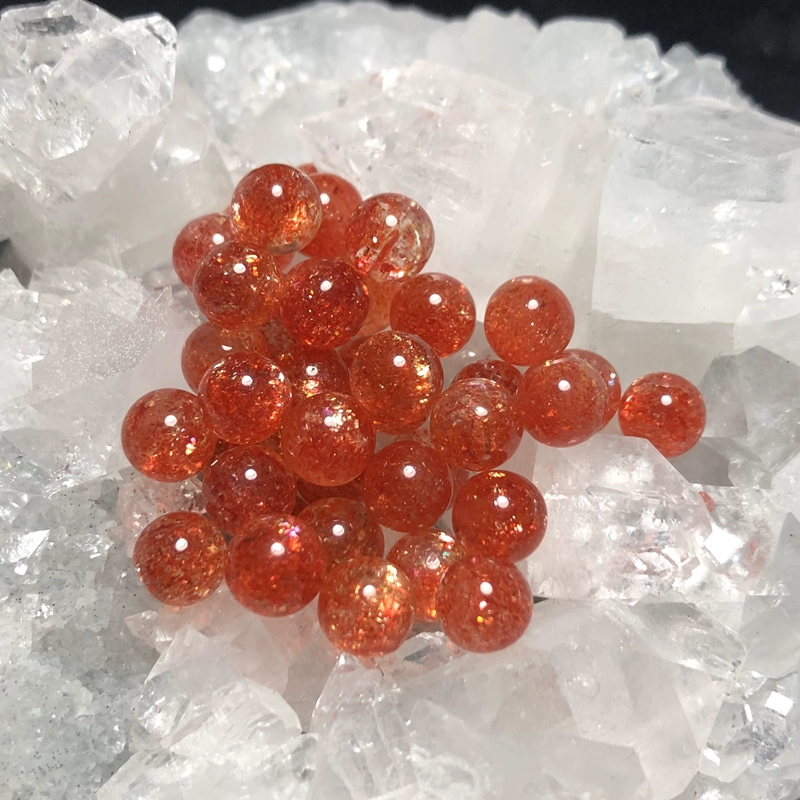 Натуральный кристалл золота, клубничный кристалл, золото, солнце, свободные бусины, серьги, кольцо, браслет, кулон, сделай сам, с бусинами