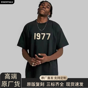 2022SS FOG����ESSENTIALS 1977ϵ�ж���ֲ�qӡ����Ůͬ��T-shirt