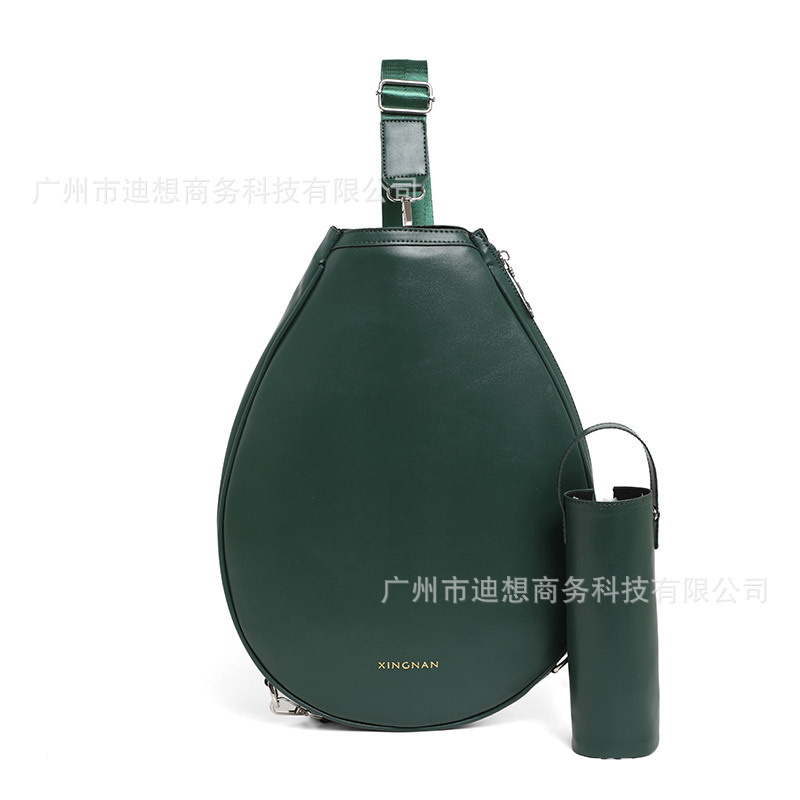 Bolsa de raqueta de tenis de alta gama nueva 2025 lujo ligero de hombro bolso de raqueta de pico bolso de bádminton deportivo al aire libre