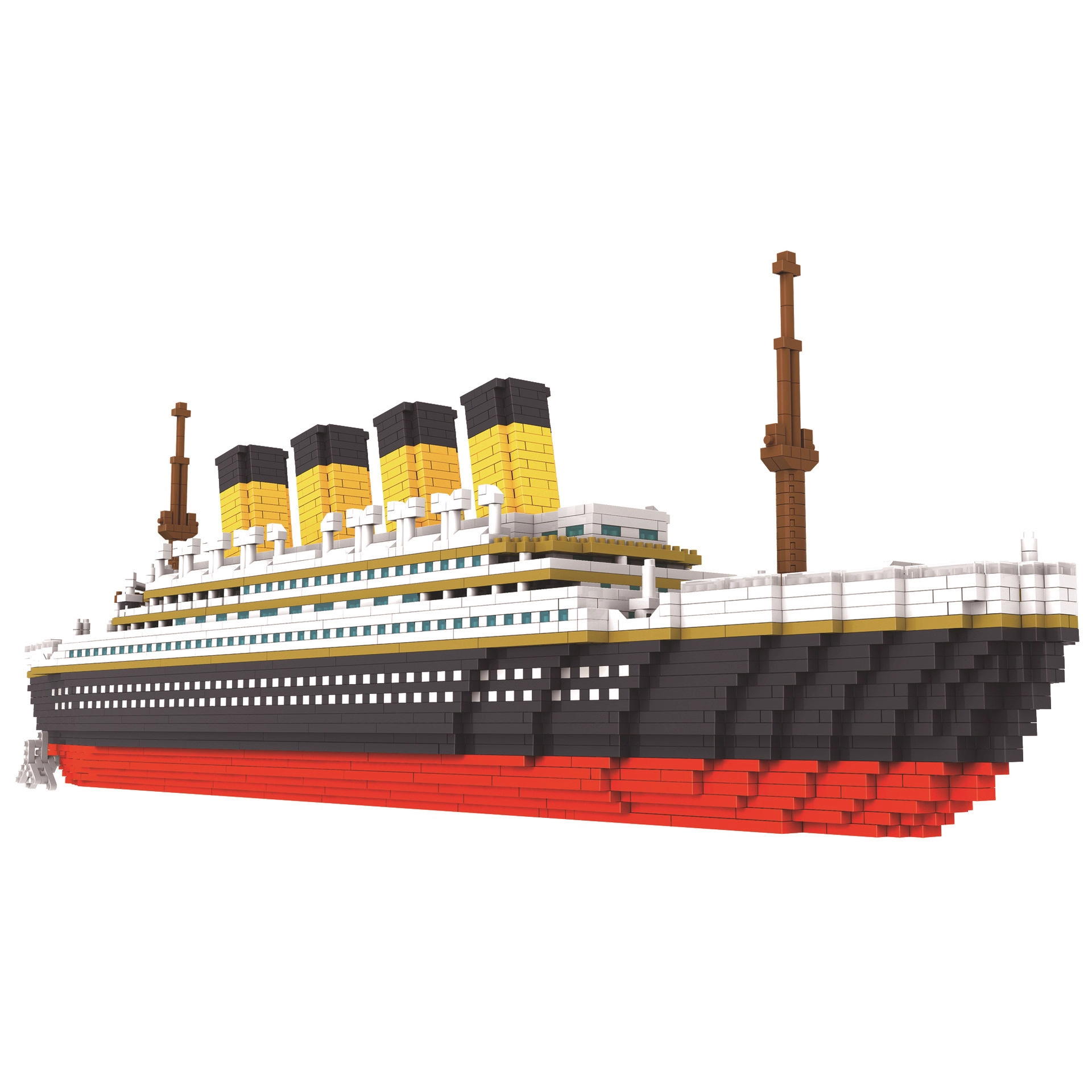 Star 9913 Titanic pequeña partícula bloques de construcción de diamante modelo de juguete de construcción de bricolaje para niños en stock