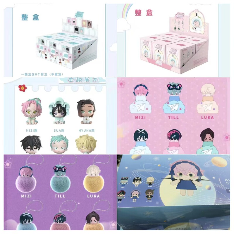 Authentic Collection Alien Stage Absolute Zero Dragon Clan Tomb Raider Notes Conan Luo Xiaohei Blind Box Anime Merchandise