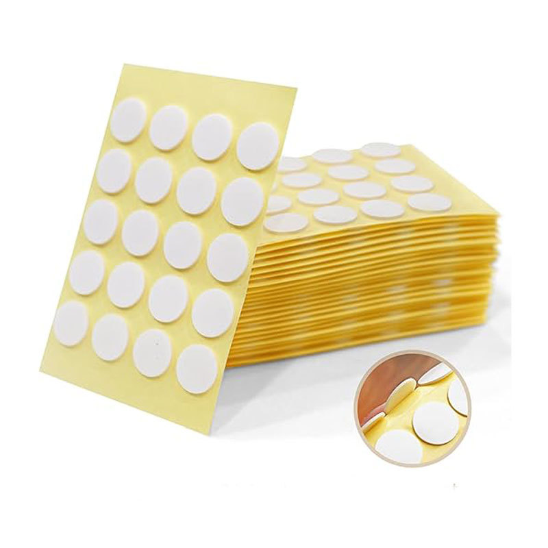 Cinta adhesiva de espuma EVA de doble cara de alta viscosidad, base de mecha de vela de espuma DIY redonda y resistente, engrosada.