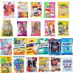 20多种网红高颜值好吃喜糖水果糖日本进口RIBON理本生梅饴生巨峰