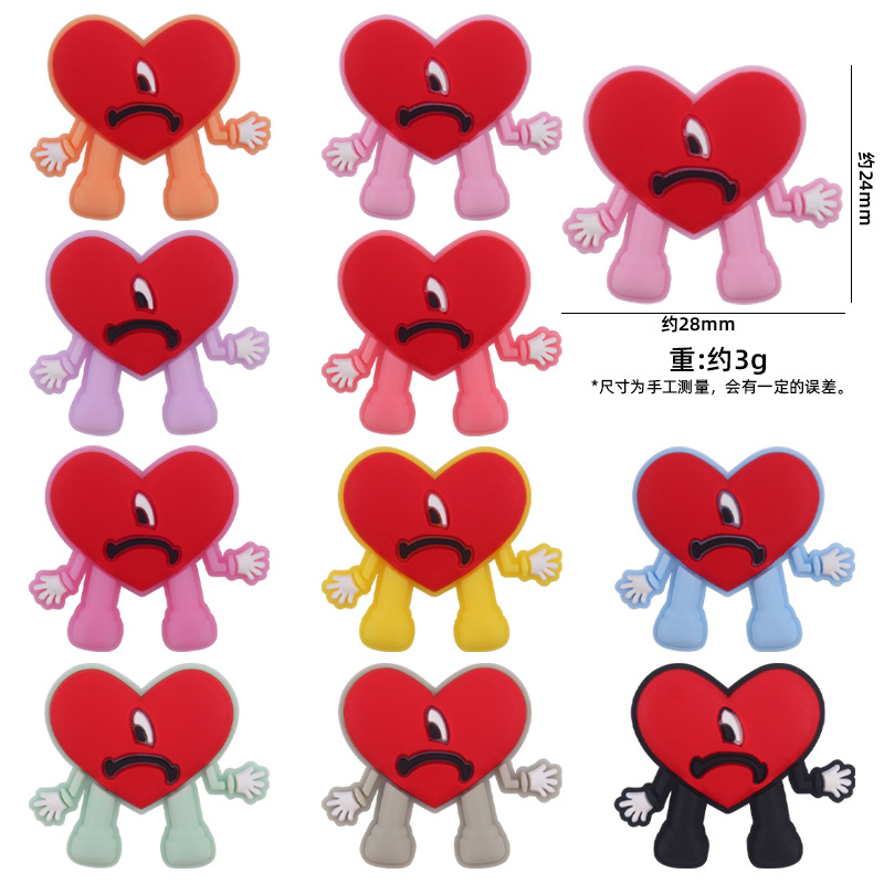 Nuevos suministros para bebés de dibujos animados Mal Conejo cuentas silicona creativo DIY cadena chupete juguete pulsera mordedor Accesorios