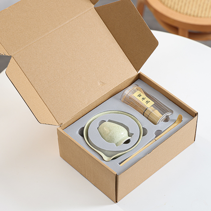 Matcha cuenco de té matcha cepillo de té espuma herramientas de té de la dinastía Song set Matcha ceremonia de té