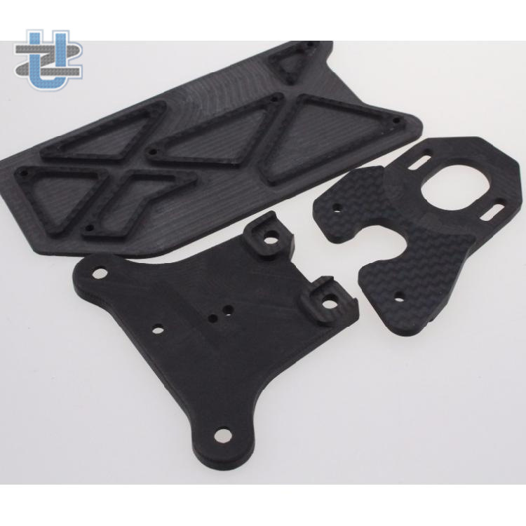 碳纤维支架异形件管无人机支架配件平板雕刻浮雕制品拼接组装