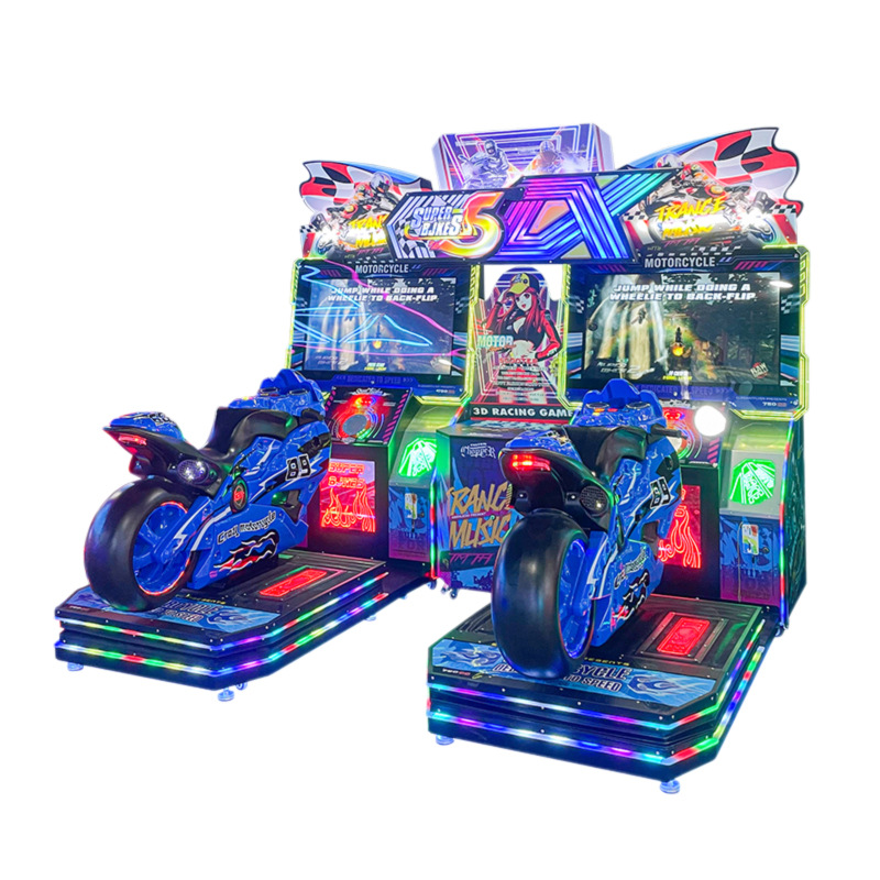Racing Motorcycle Children's Paradise Juego de simulación Juego de juegos de entretenimiento interior Equipo de videojuegos Sala de juegos Juegos comerciales que conducen a monedas