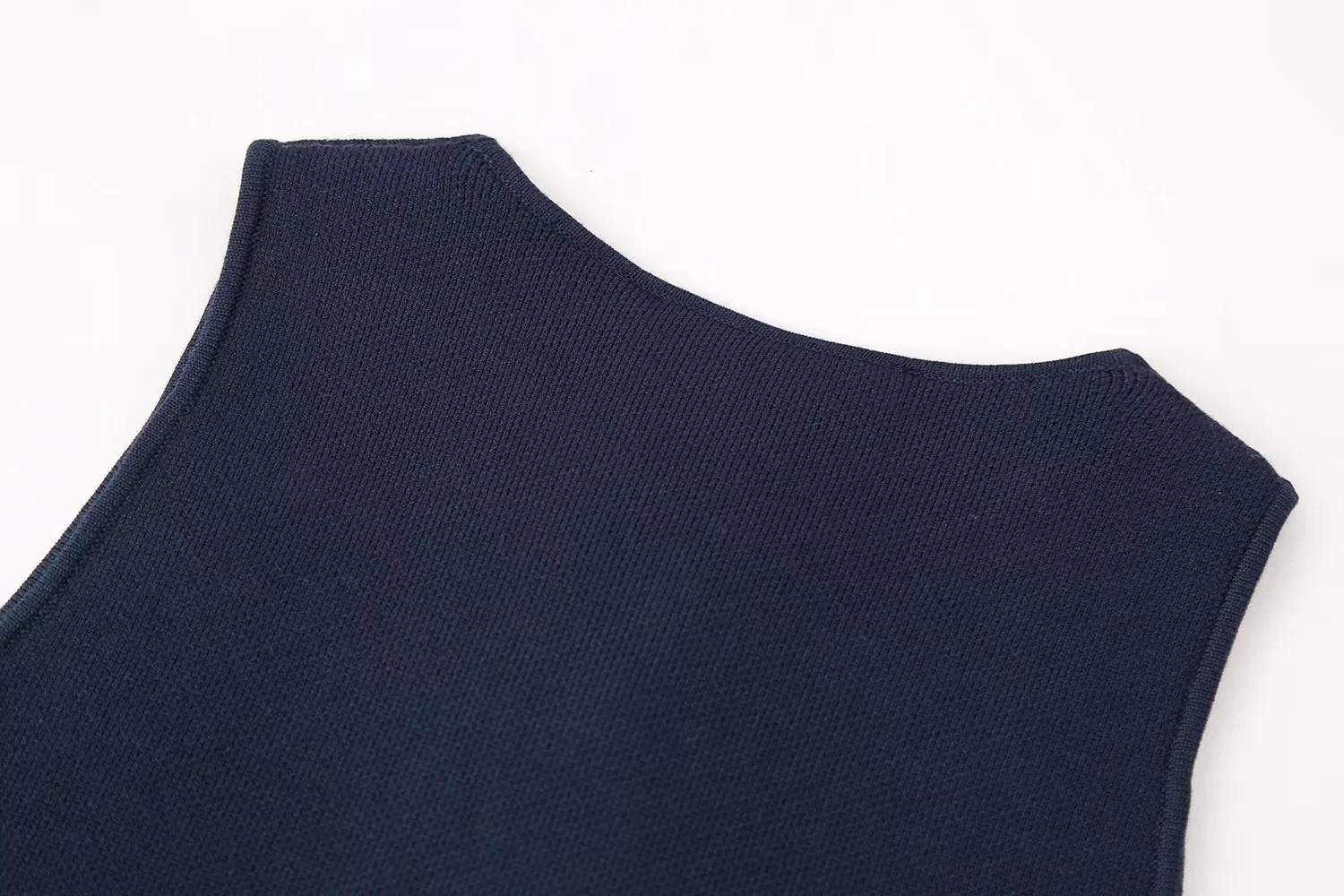 Women's clothing 2024 summer new casual style button up short knit sweater_voghion.com