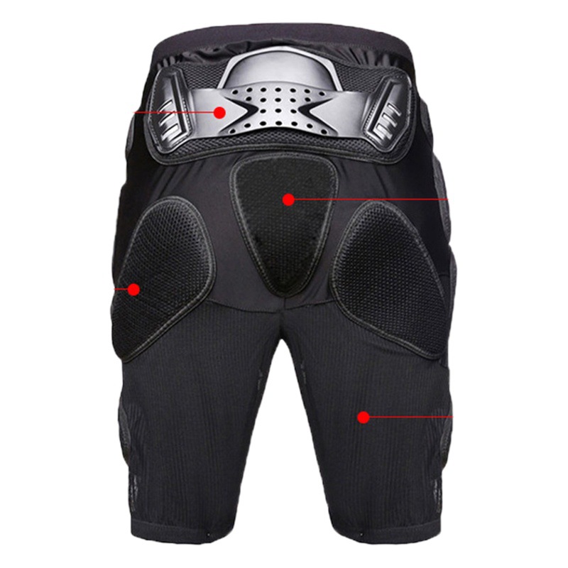 Devil Race Off-Road Motorcycle Armor Pants Racing Knight Shorts Motorcycle Riding Drop-Resistant Hip Protection Riding Pants