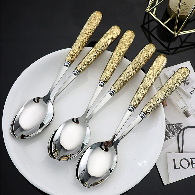 (Cross-border trading), ceramic set stainless steel, tableware, gift box, Amazon, 24 pieces