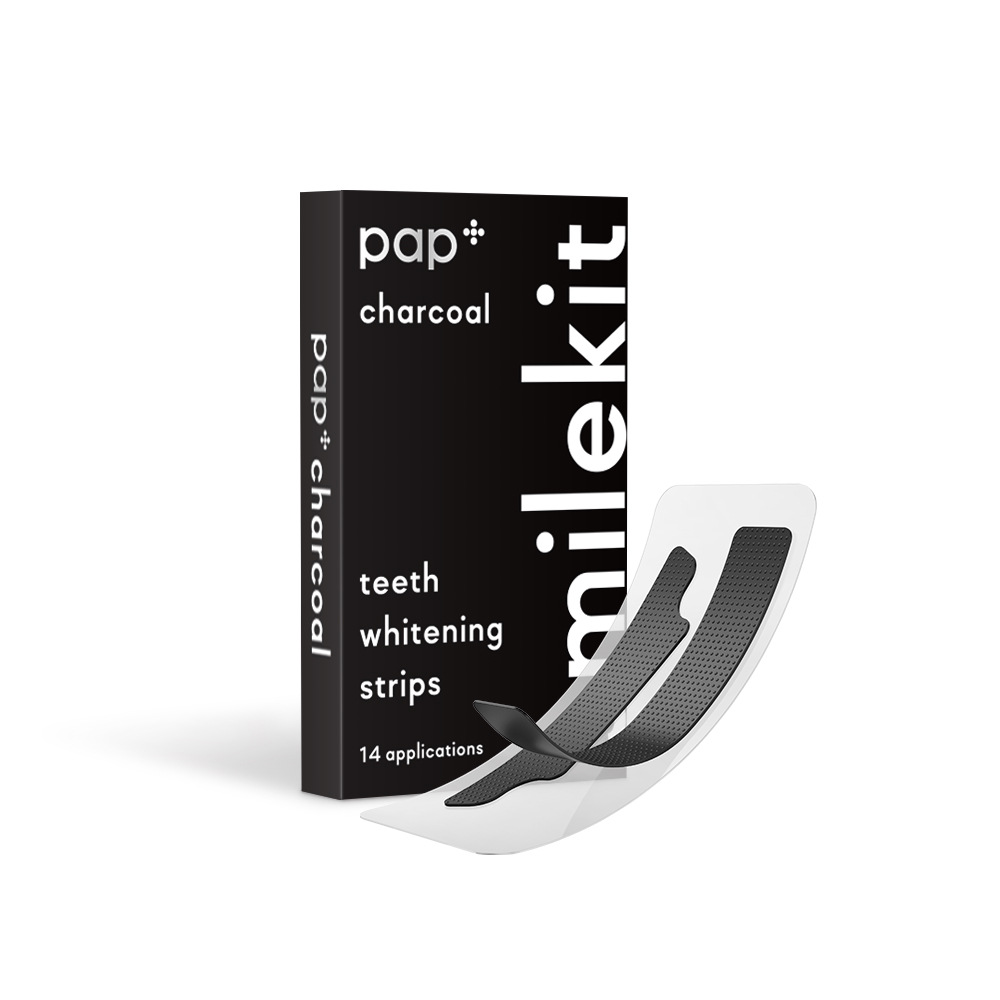 Bamboo charcoal whitening strips, activated carbon teeth whitening strips, teeth whitening strips, double the cleaning power