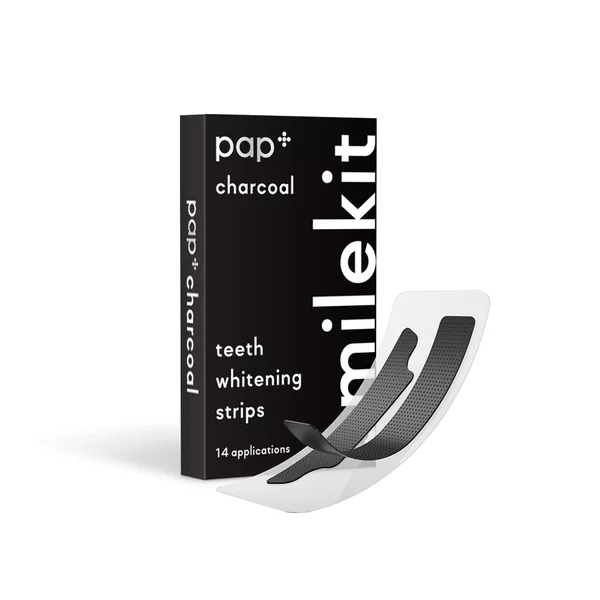 Bamboo charcoal whitening strips, activated carbon teeth whitening strips, teeth whitening strips, double the cleaning power