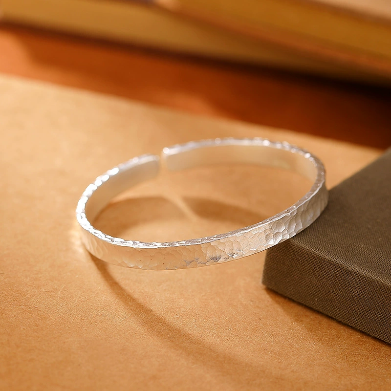 Retro design universal silver bracelet, trend of season