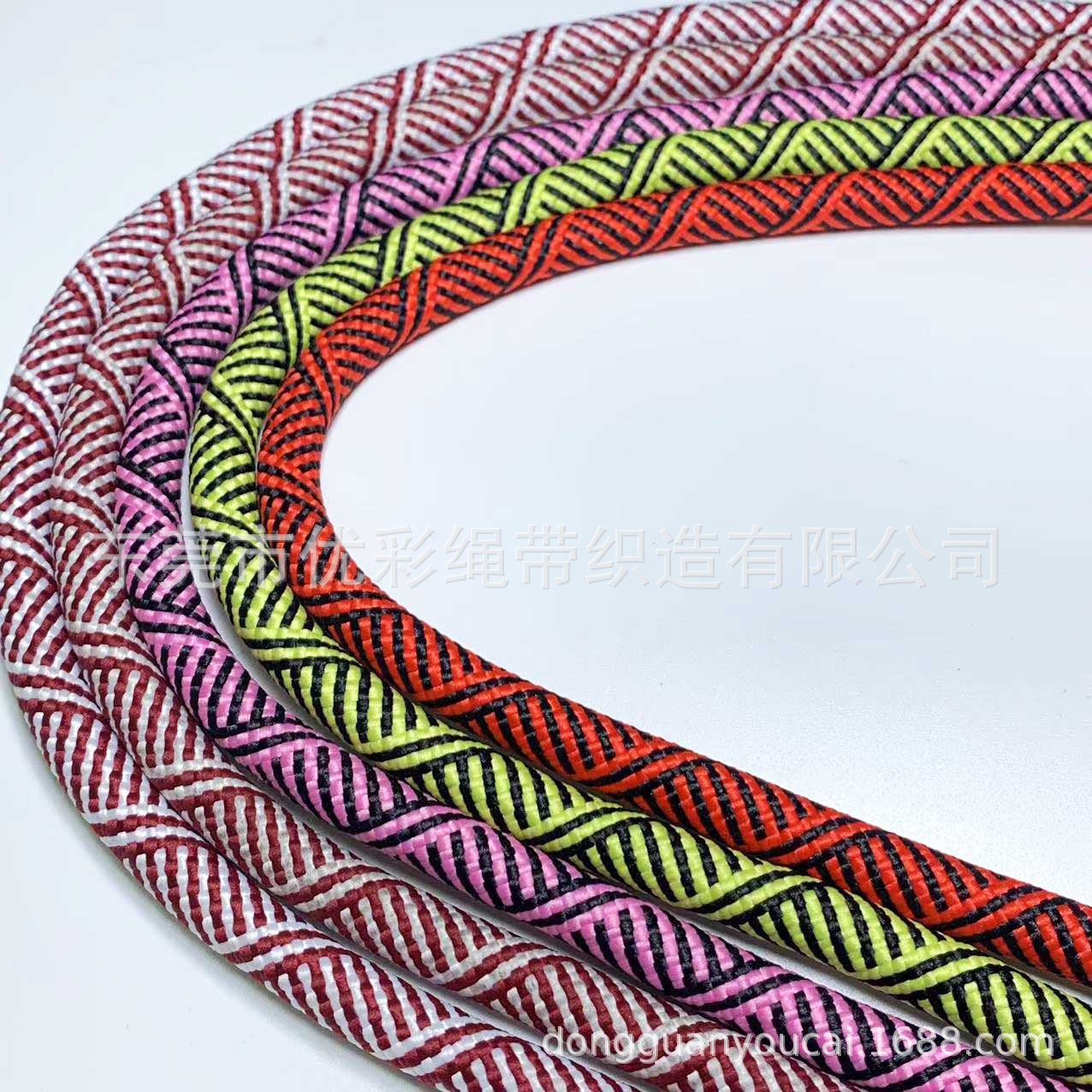 涤纶加粗/10MM手机挂绳/斜挎挂脖可背挂件防丢绳户外旅游圆绳