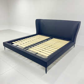 POLIFORM布艺床意式极简别墅主卧家具设计师1.8米双人床现代简约