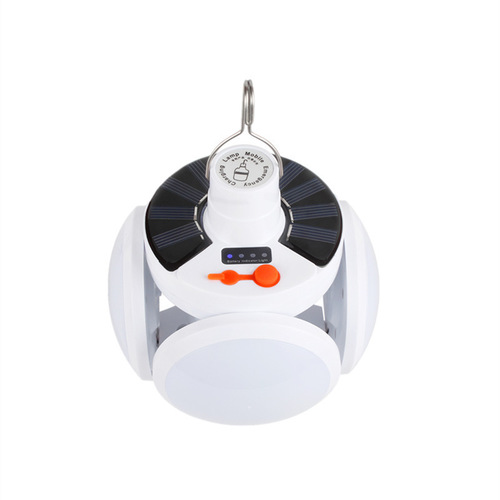 Solar football light bulb flash emergency light outdoor camping night market stall light USB charging camping light