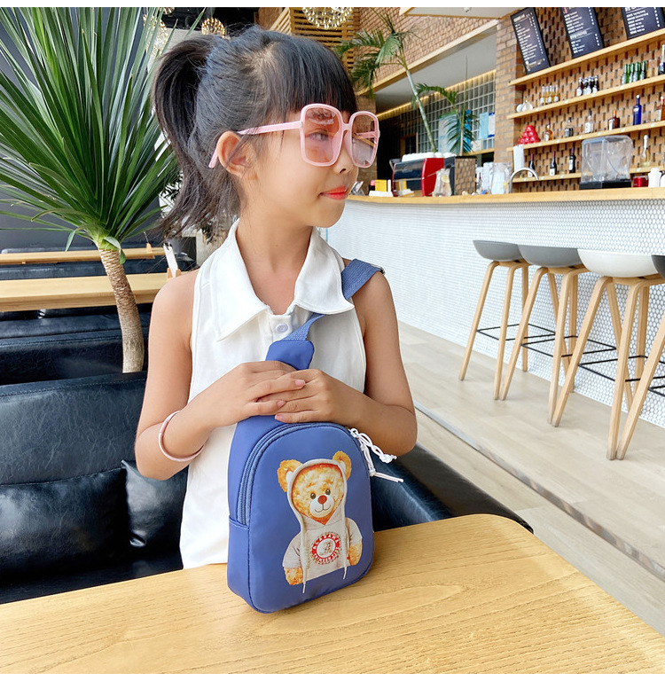 Women's crossbody bag, trendy phone anti-loss strap, fashionable and individual bag, fresh and clean canvas phone bag, single-shoulder bag undefined