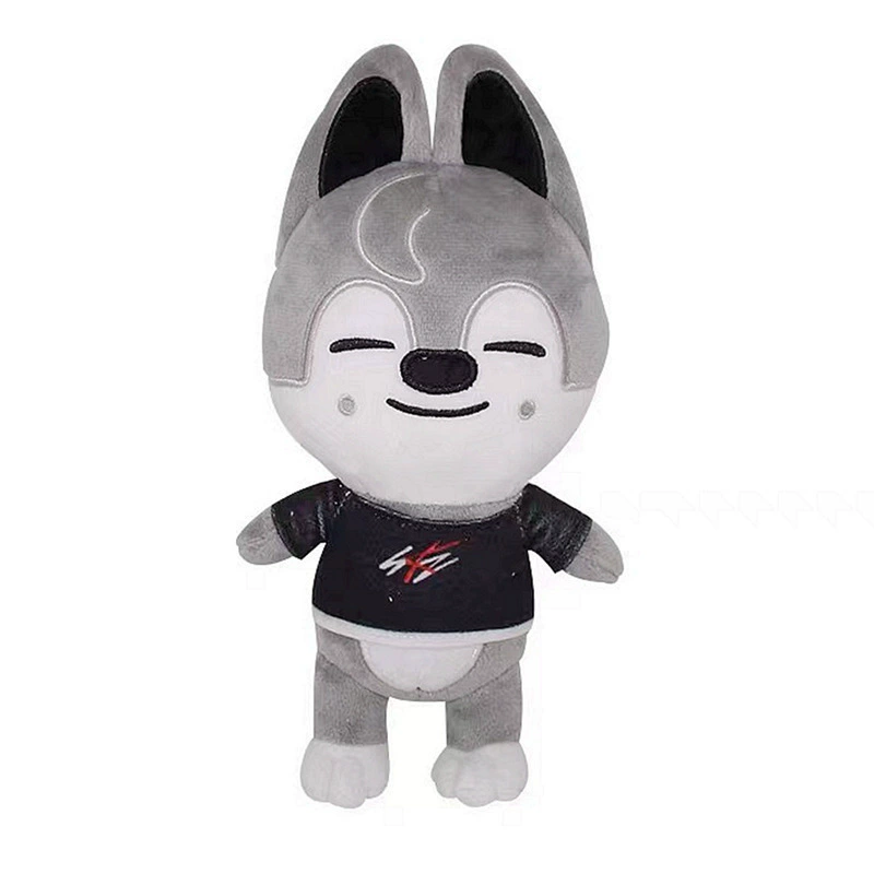20см часы OOP ЛУШ ТВОЙС Стрей Кидз Cartoon Flat Plush Animal Plus