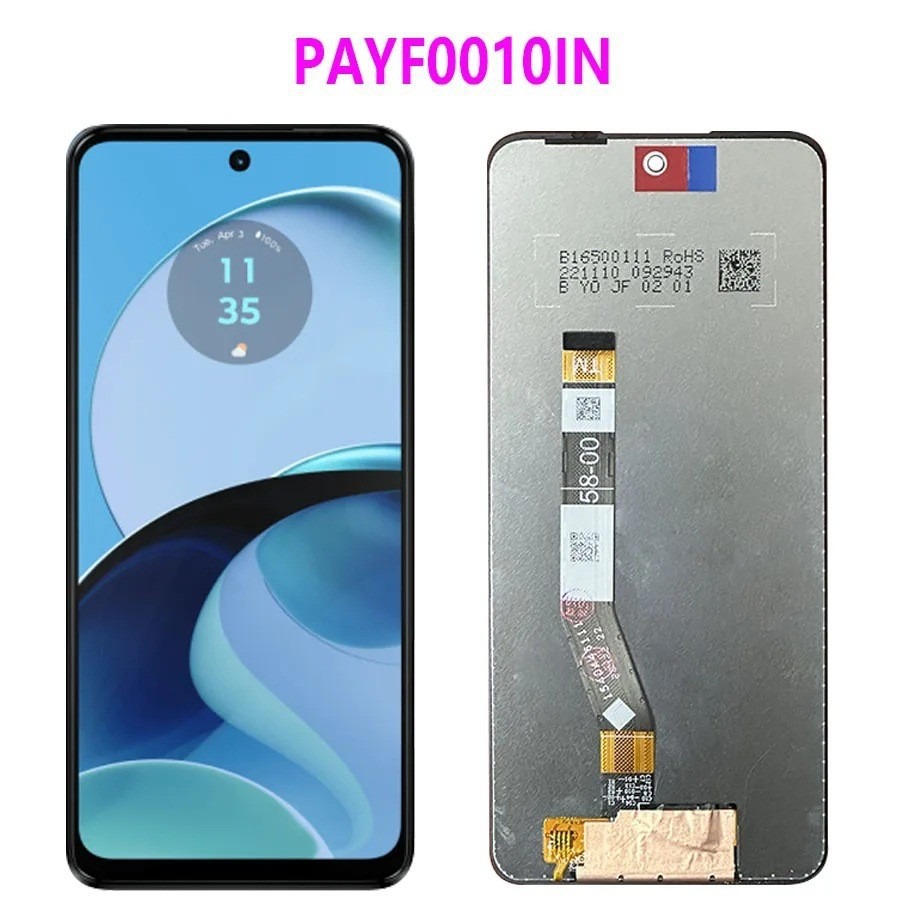 Aplicable a Moto G14 pantalla LCD pantalla de teléfono móvil pantalla interna y pantalla externa LCD integrada