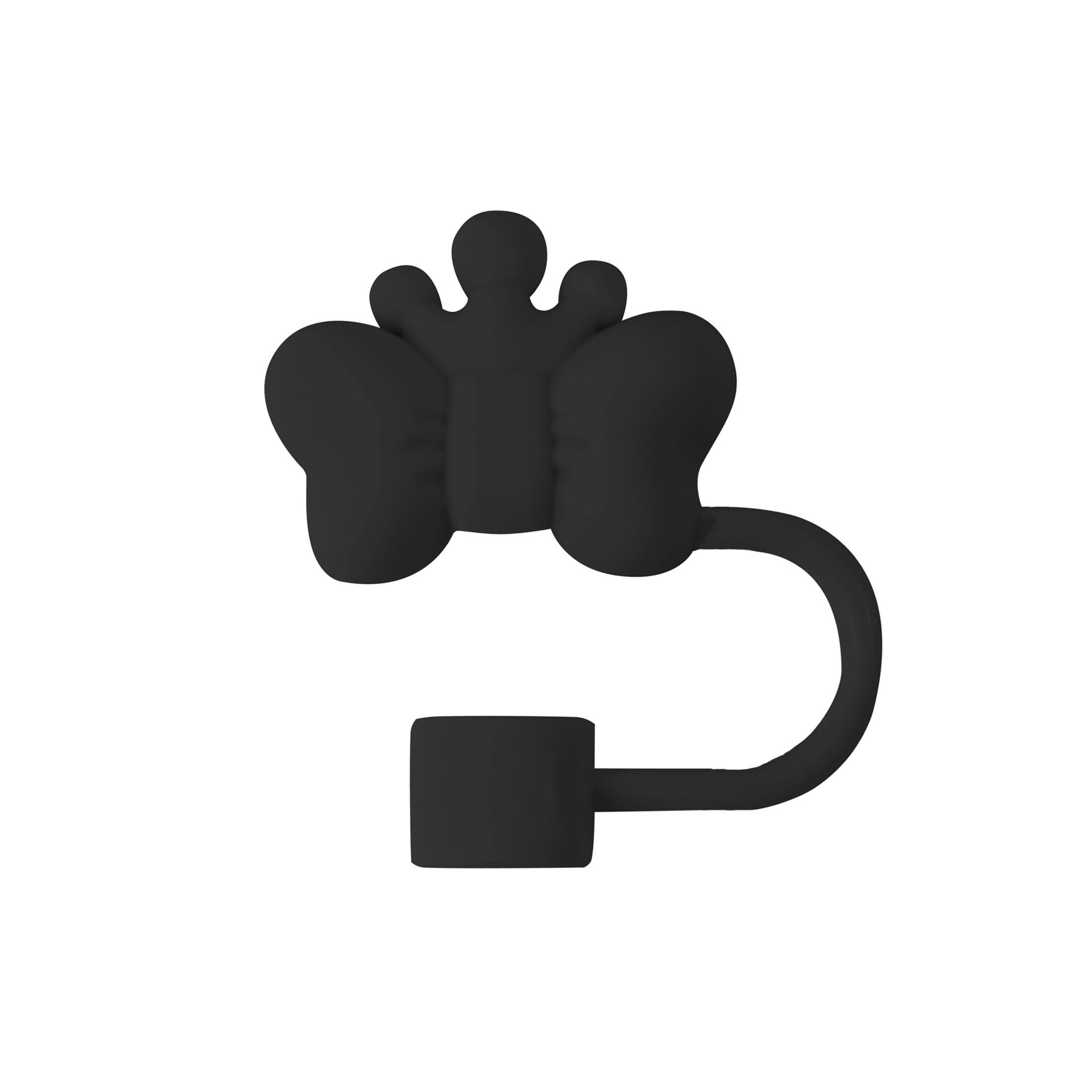 검은색 왕관 리본