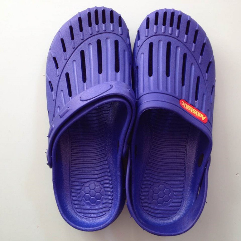 SPU拖凉鞋厂家 无尘室SPU拖凉鞋价格  柔软舒适防静电凉鞋促销