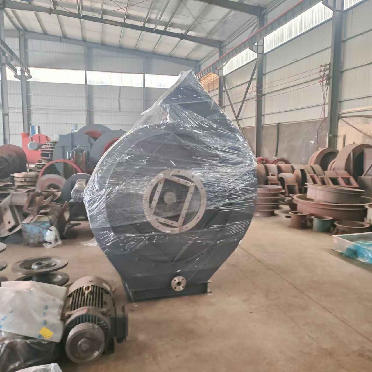 2205材质不锈钢防腐风机焦化厂离心通引风机160KW耐腐蚀化工厂用