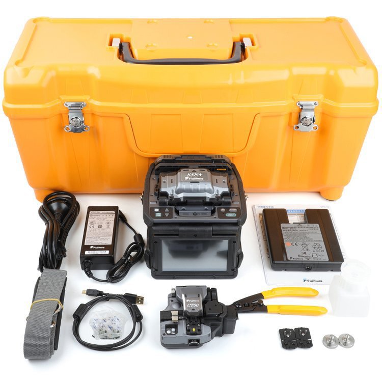 Fujikura 88R ribbon fiber optic splicing machine CT50 high-precision fiber optic cutter equipped with 12-core fiber Fujikura 88R ribbon fiber optic splicing machine CT50 high-precision fiber optic cutter equipped with 12-core fiber