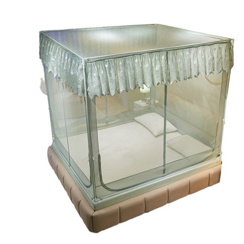 A-class baby and maternal three-door seated bed mosquito net U-shaped back-bottom full enclosure anti-fall mosquito net with thickening and encryption for wholesale