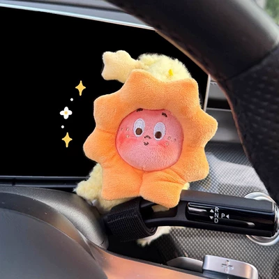 New car gear shift decoration accessory, cute star-shaped figure, wiper decoration doll, turn signal light toy for women