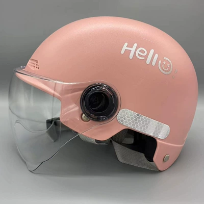 Motosiklet kaskı (dəbilqə) Protection Battery Motorcycle Half Helmet