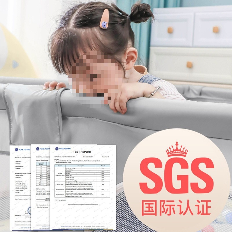 Fence Guardrail Children's Above Ground Crawling Toddler Indoor Home Crawling Mat Baby Game Guardrail Fence