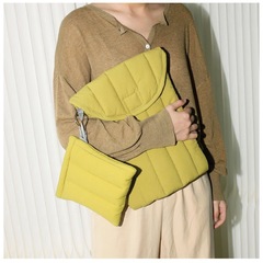 小衆ins爆金宇宙綿両面刺繍パソコンバッグmacbook軽量内胆ipad保護カバー13.3インチ