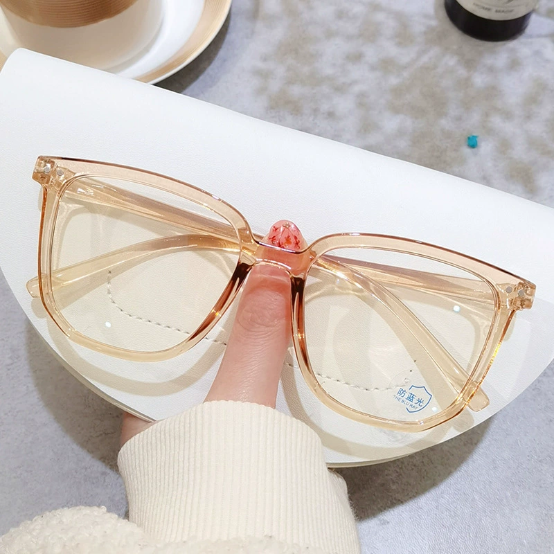Glasses Frame (Suyan) Retro 2022, anti-blue-light options, multiple frame colors, myopia-ready