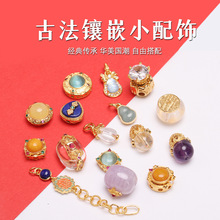 14K����ɫ�ŷ��ǶС�����������K�U�վ����䴮������