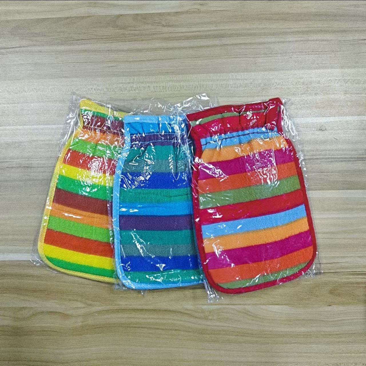 Colgar toallas de toallas de baño para mujeres, toallas de baño para hombres adultos, baños de doble cara, frotar la espalda, frotar yeso, guantes de descontaminación, artefactos mágicos