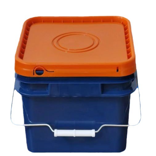 塑料方桶猫砂桶宠物饲料桶工厂直销12L