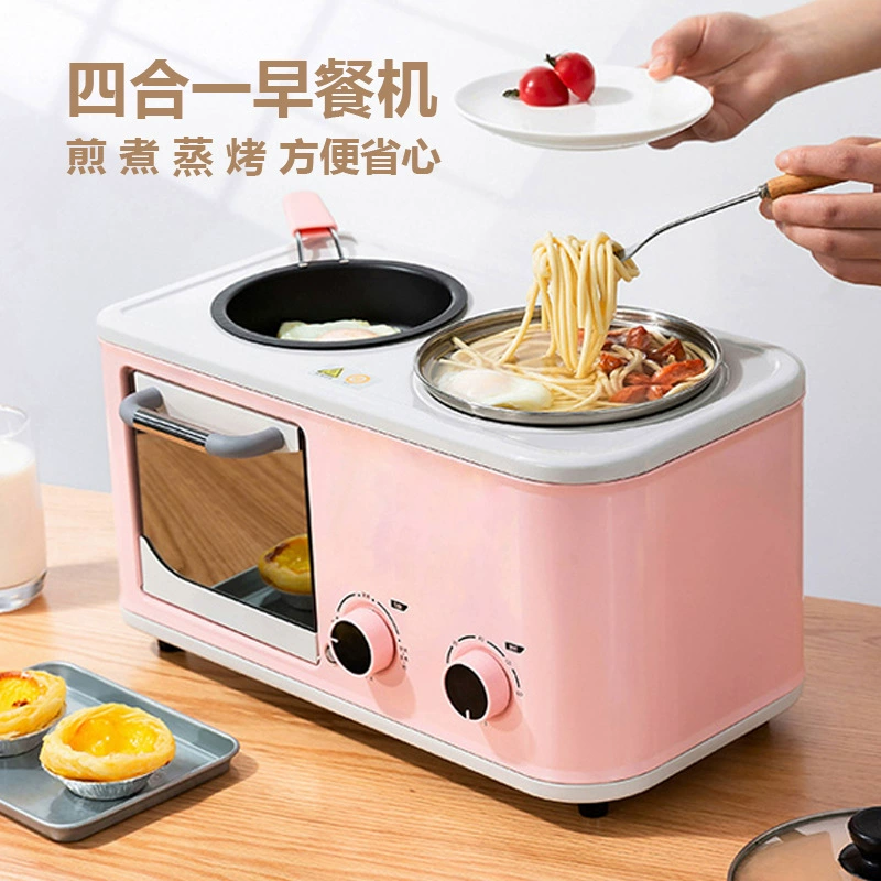 Three-in-one breakfast machine household toaster electric oven toaster sandwich machine manufacturer wholesale event gifts