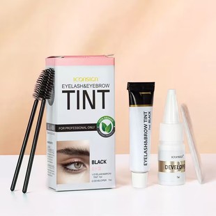 Aike Xier ICONSIGN dyed eyebrow set waterproof quick-drying cross-border beauty makeup semi-permanent eyebrow cream wholesale
