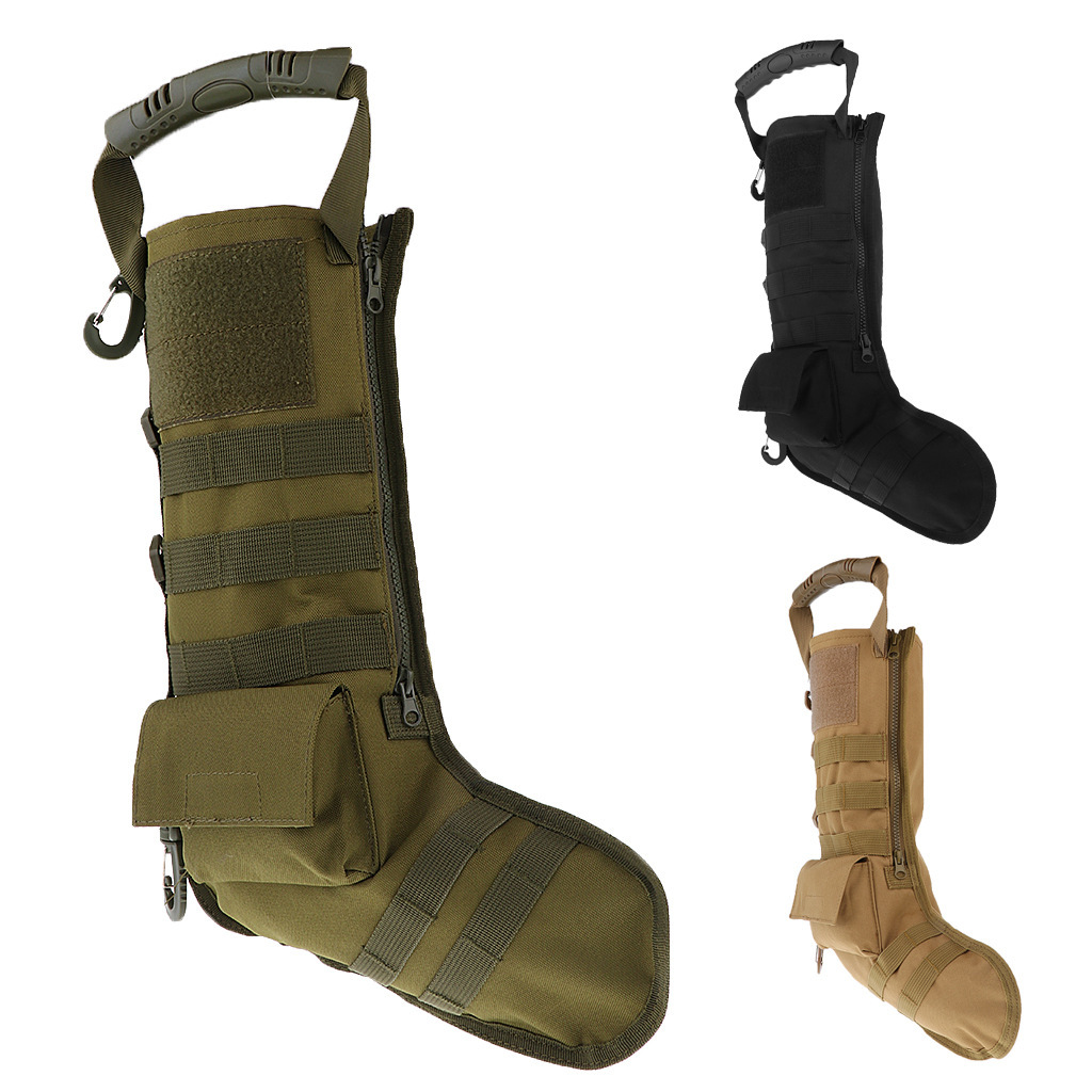 Outdoor sports tactics waist storage Christmas socks hanging decoration adult military bag accessories package_voghion.com