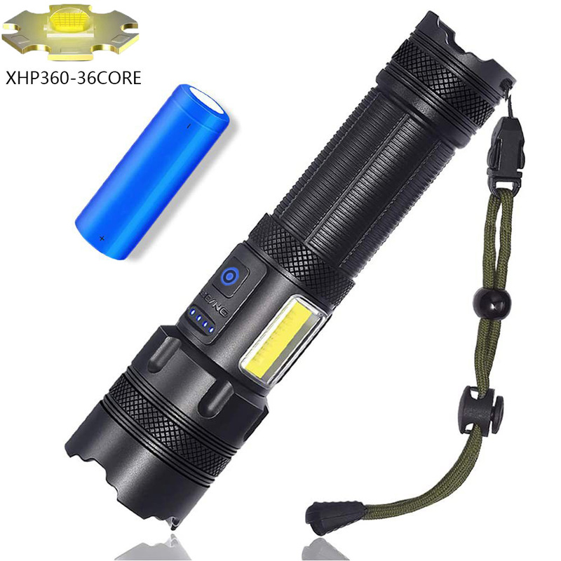 P360 Wick flashlight lanyard usb charging typec direct charging portable power display side light magnetic attraction P360 Wick flashlight lanyard usb charging typec direct charging portable power display side light magnetic attraction