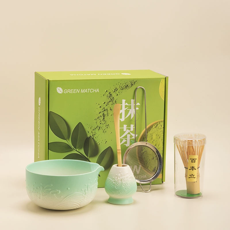 (Cross-border trading), matcha, tea cup, set, gradient