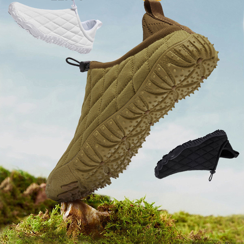 Mesh Wide-toe Shoes Casual Soft Sole Non-slip Comfortable Breathable Men's and Women's Sports Cycling Outdoor Couple's Fitness Shoes Non-slip